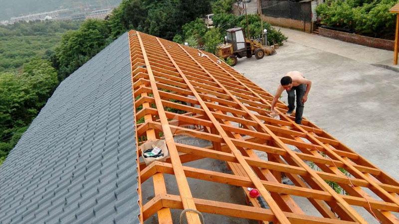 樹脂瓦安裝細節,安裝樹脂瓦過程中需要注意的三個關鍵細節