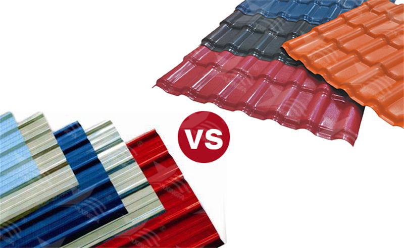 樹脂瓦與PVC瓦的對(duì)比，如何選擇適合你的屋頂材料？